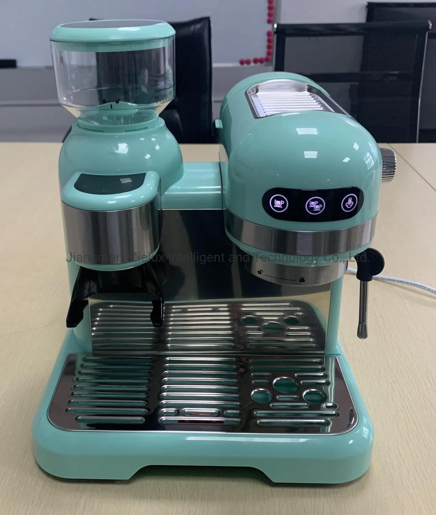 3 in 1 Electric Grinder+Espresso+Steam Automatic Coffee Maker