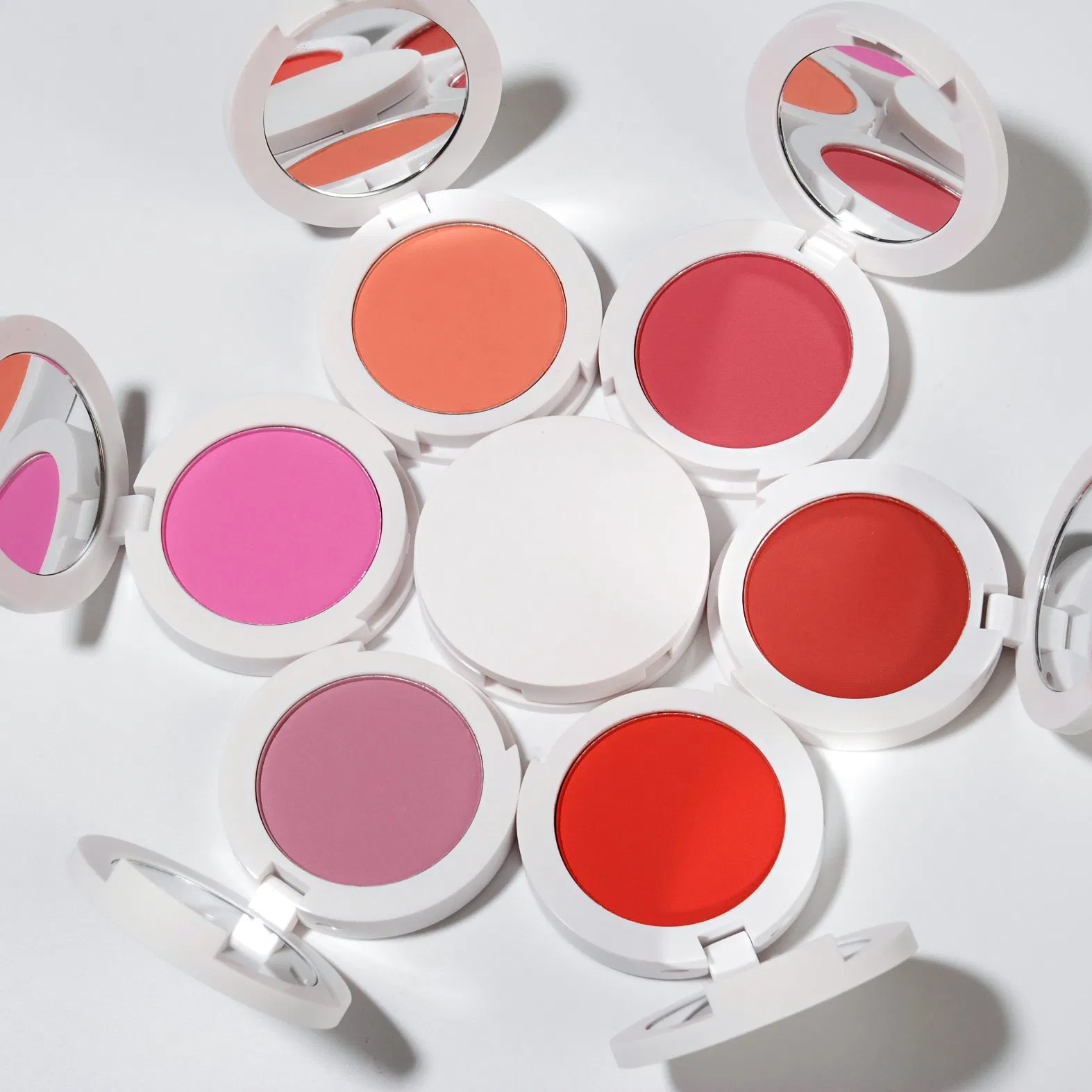 White Package High Pigment Blusher Private Label Blush Natural Blush Palette