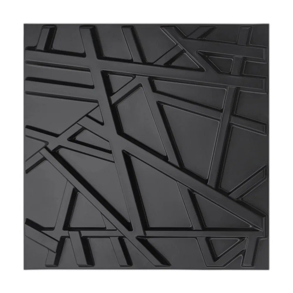 Waterproof 3D PVC Wall Panel with Easy Clean Wood Grain Finish