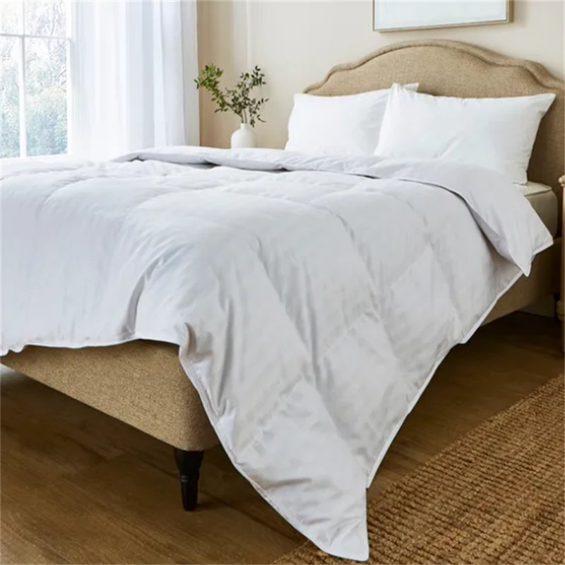 Goose Down Comforter, , Ultra-Soft, Breathable, All Season Hotel Luxury Bedding Comforters, Extra Fluffy White Duvet Insert