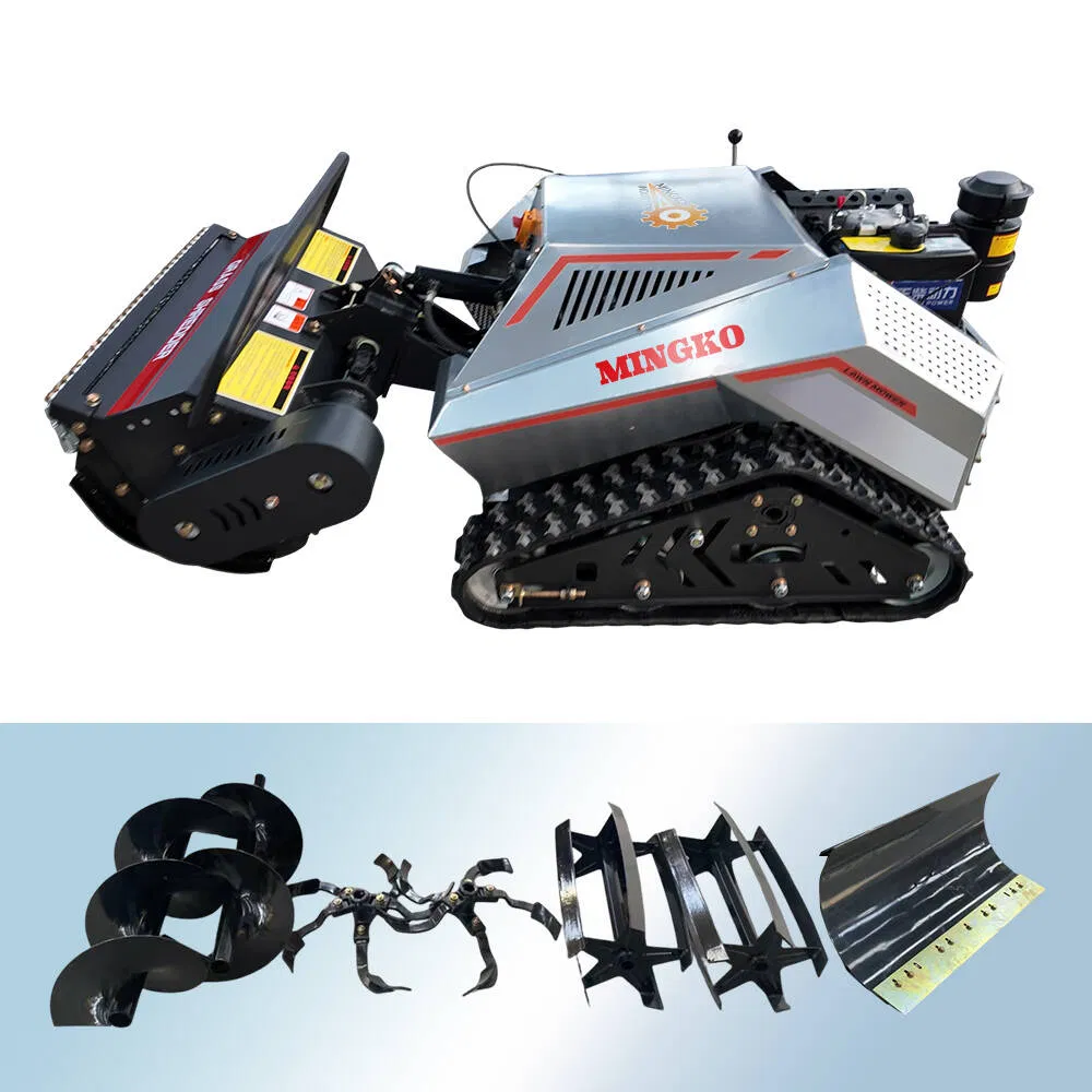 Гусеничный радиоуправляемый робот-косилка Mingko MK-800MP