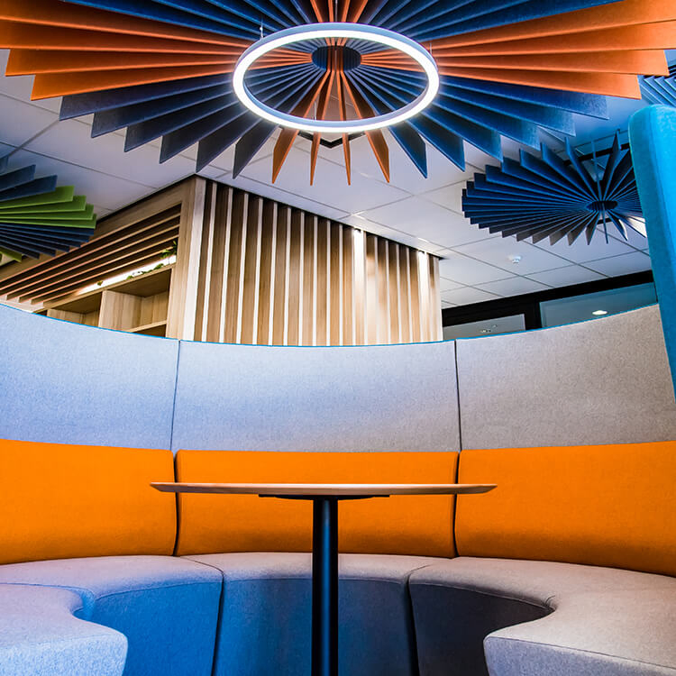 12mm in Stock Cheap Pet Polyester Fiber Felt Wall Board