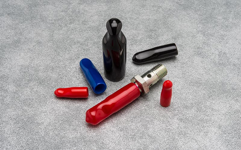 Easy Removal Pull Tab Vinyl Cover, Plastic Rubber PVC Grab Tab Caps
