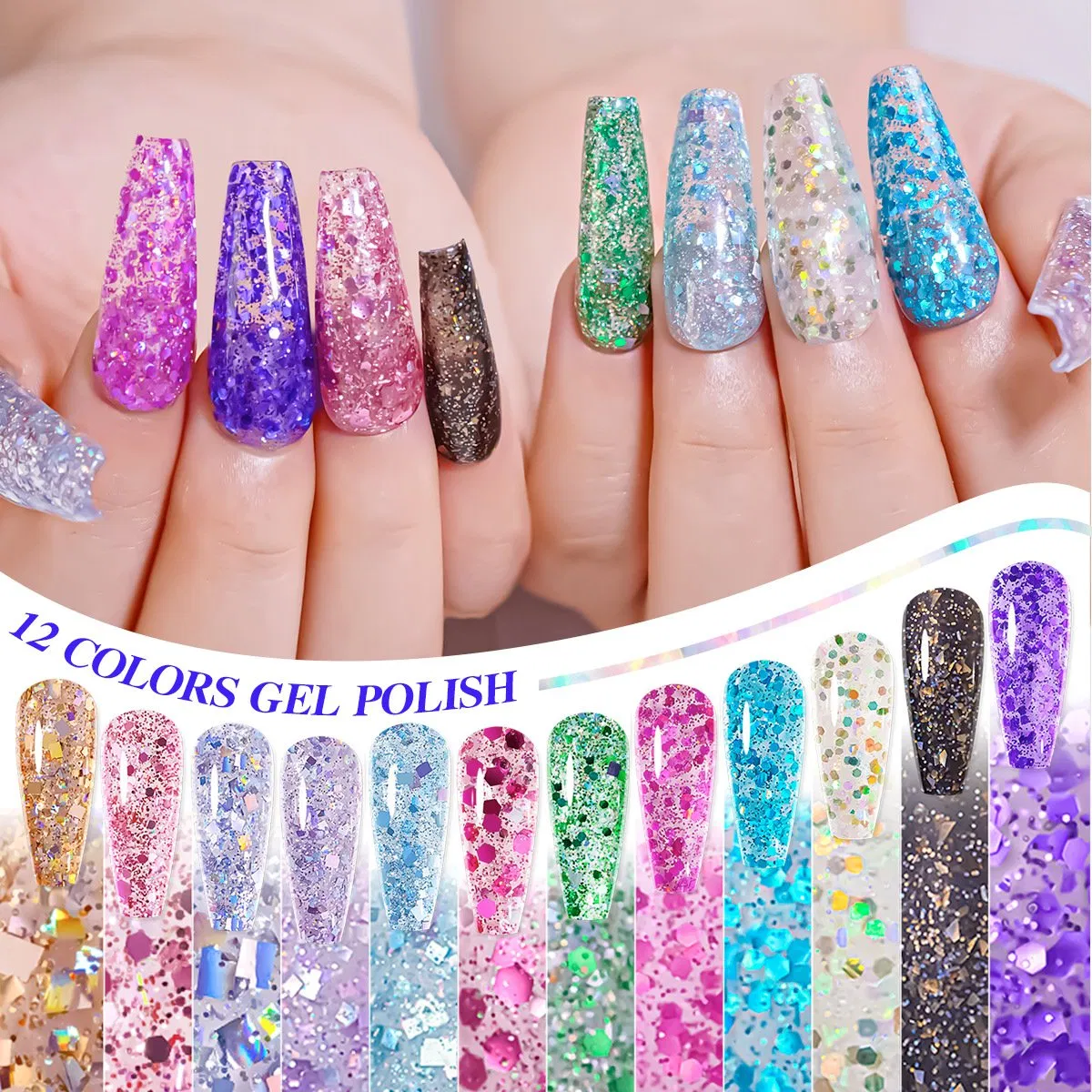 Rubber Base Coat Gel Strong Flexible Builder for Nail Extension Repair Polish