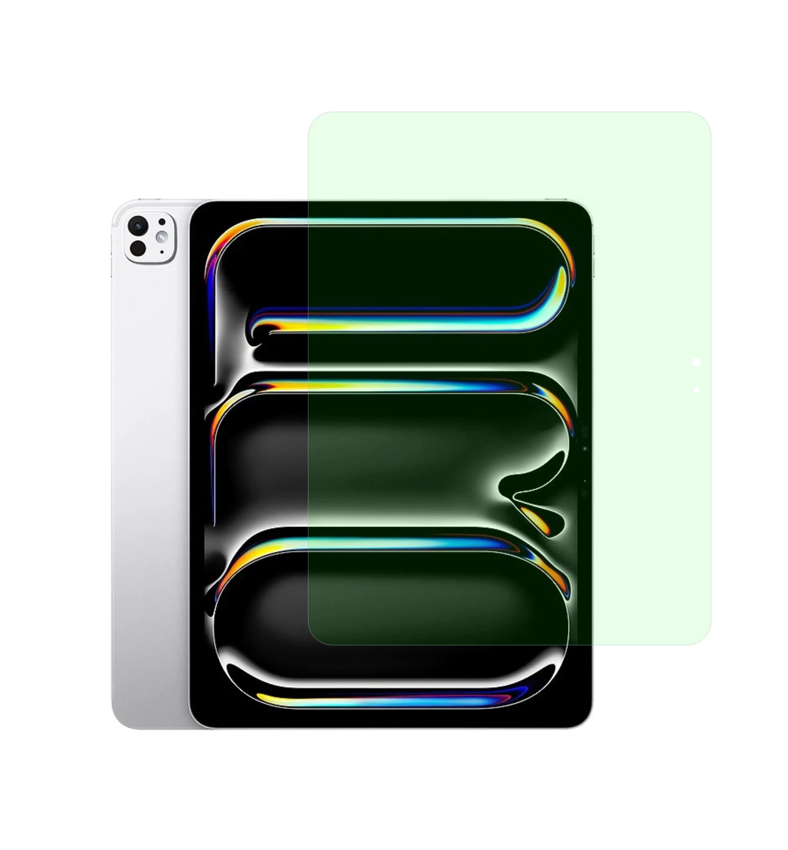 Anti-Blue Light Tempered Glass Screen Protector for Apple iPad PRO 11 (2024) /11-Inch 5 Generation, Anti-Fingerprint, Anti-Oil, Anti-Explosion Screen Protector