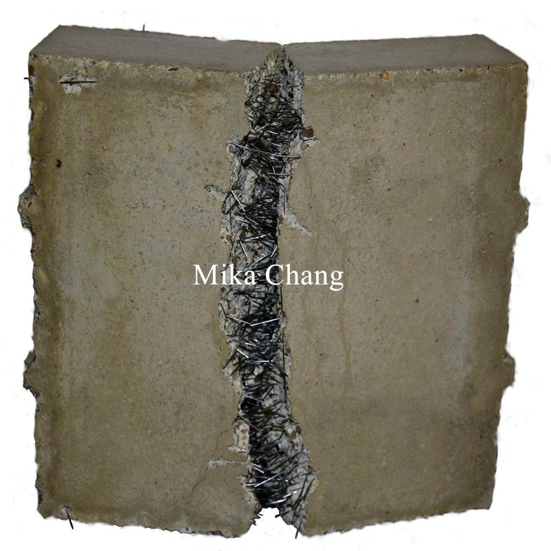 Hooked-End Glued Steel Wire Fiber for Shortcrete Complies with ASTM C1116 ASTM A820