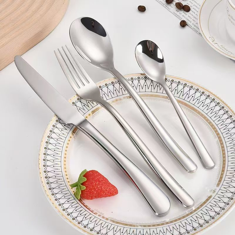 Stainless Steel Easy-Clean Durable Hotel Grade Sleek Design Cutlery Set