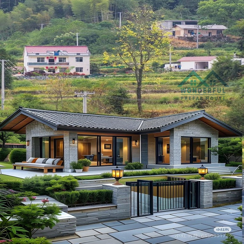 High Quality Multifunctional Light Steel Structure European-Style Light Steel Villa