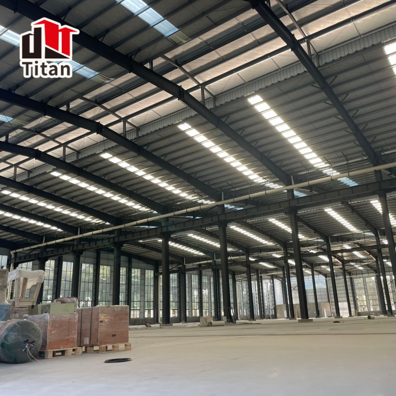 High Tensile Strength Prefabricated Steel Structure Warehouse for Heavy Industry