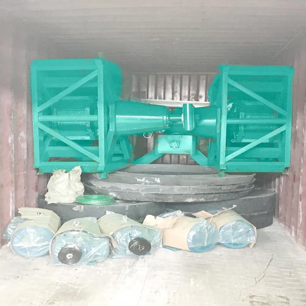 High Quality Gold Processing Equipment Pan Mill Wet Gold Grinding Mill