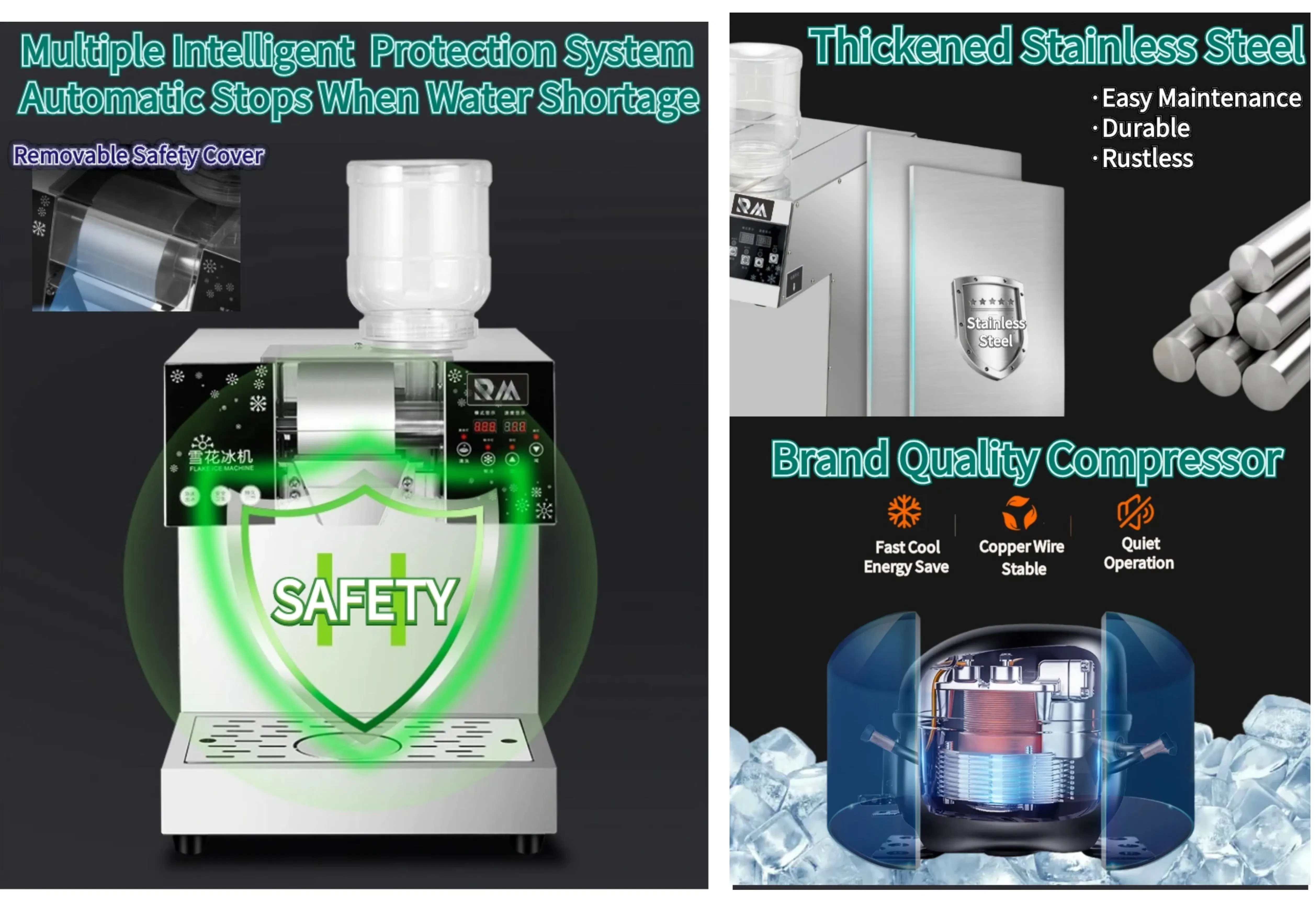 Korean Snow Flake Commercial Bing Soo Su Mesin Es Bingsu Bing Su Cup Cream Tipe Baru Pembuat Es Serut Korea Bingso Machine Krim Ice Cream Flake Cina Bowl Salju