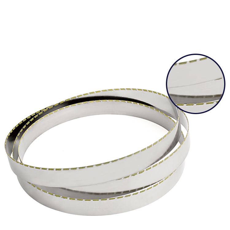 Алмазная ленточная пила для резки твердых материалов