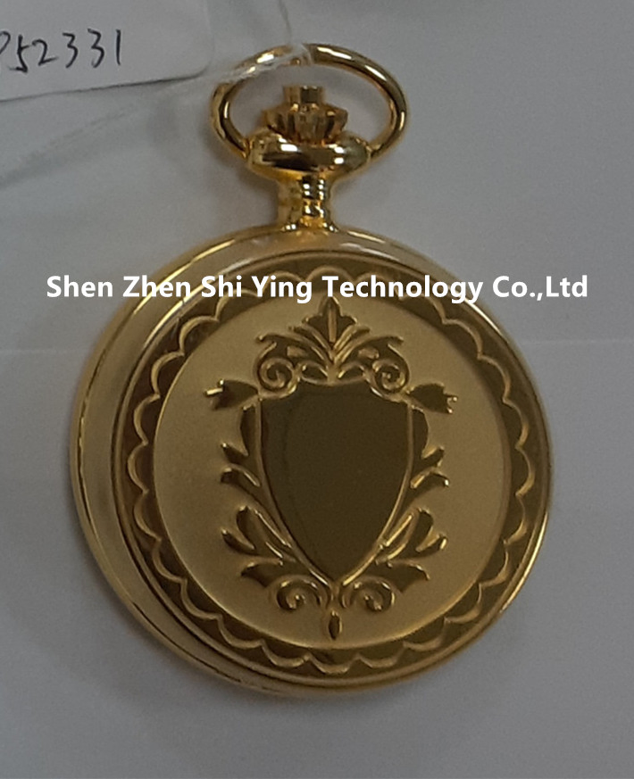 Customized Gold Retro Watch Antique Pocket Watches with Quartz Movement