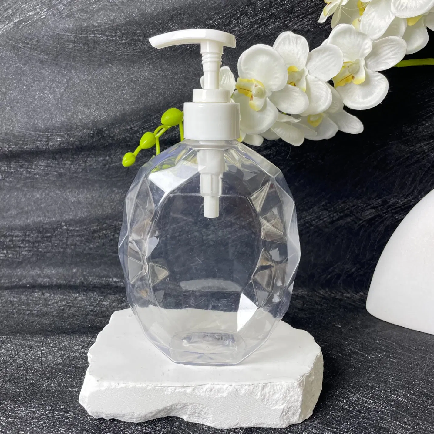 300ml (10oz) Clear Plastic Facial Cleanser Bottle - Ideal Packaging for Cleansing Oil