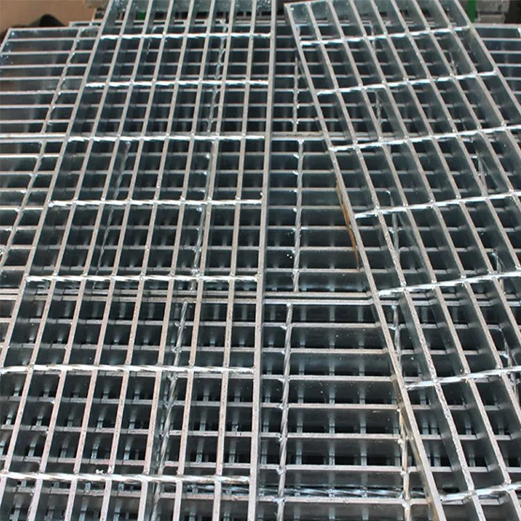 Hourun Galvanized Steel Grating Supplier Hot-DIP Galvanized Steel Grid Plate China Mild Steel Platform Steel Grating