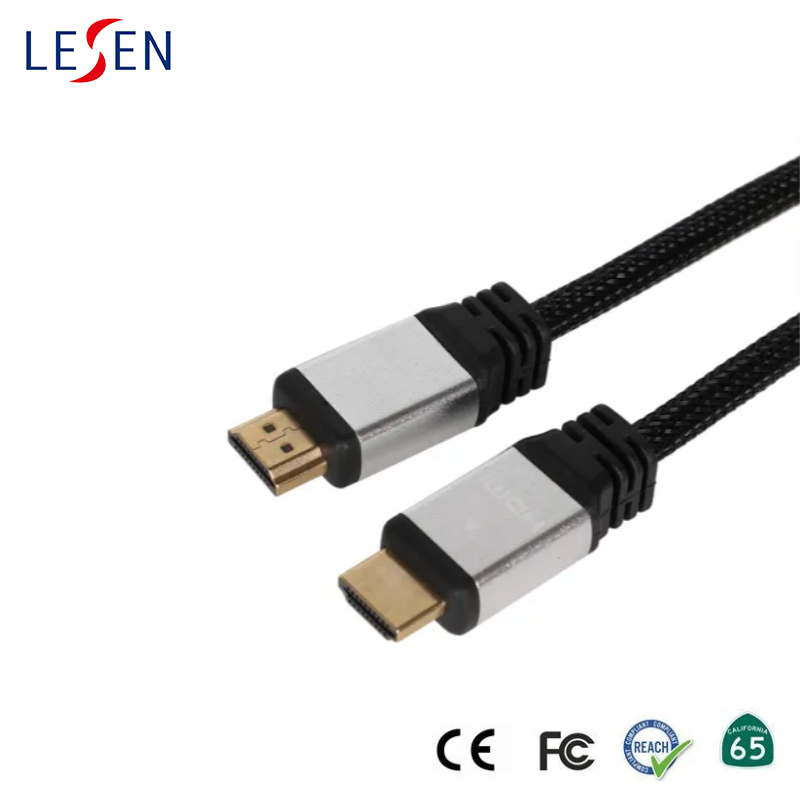Strong Nylon Braided Fast Charge HD Am to HD Am Cable