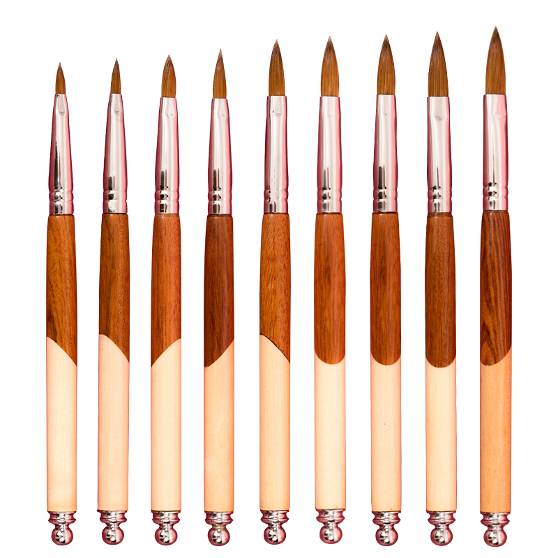 Guyo OEM 100% Kolinsky Germany Acrylic Size 18 Nail Brush