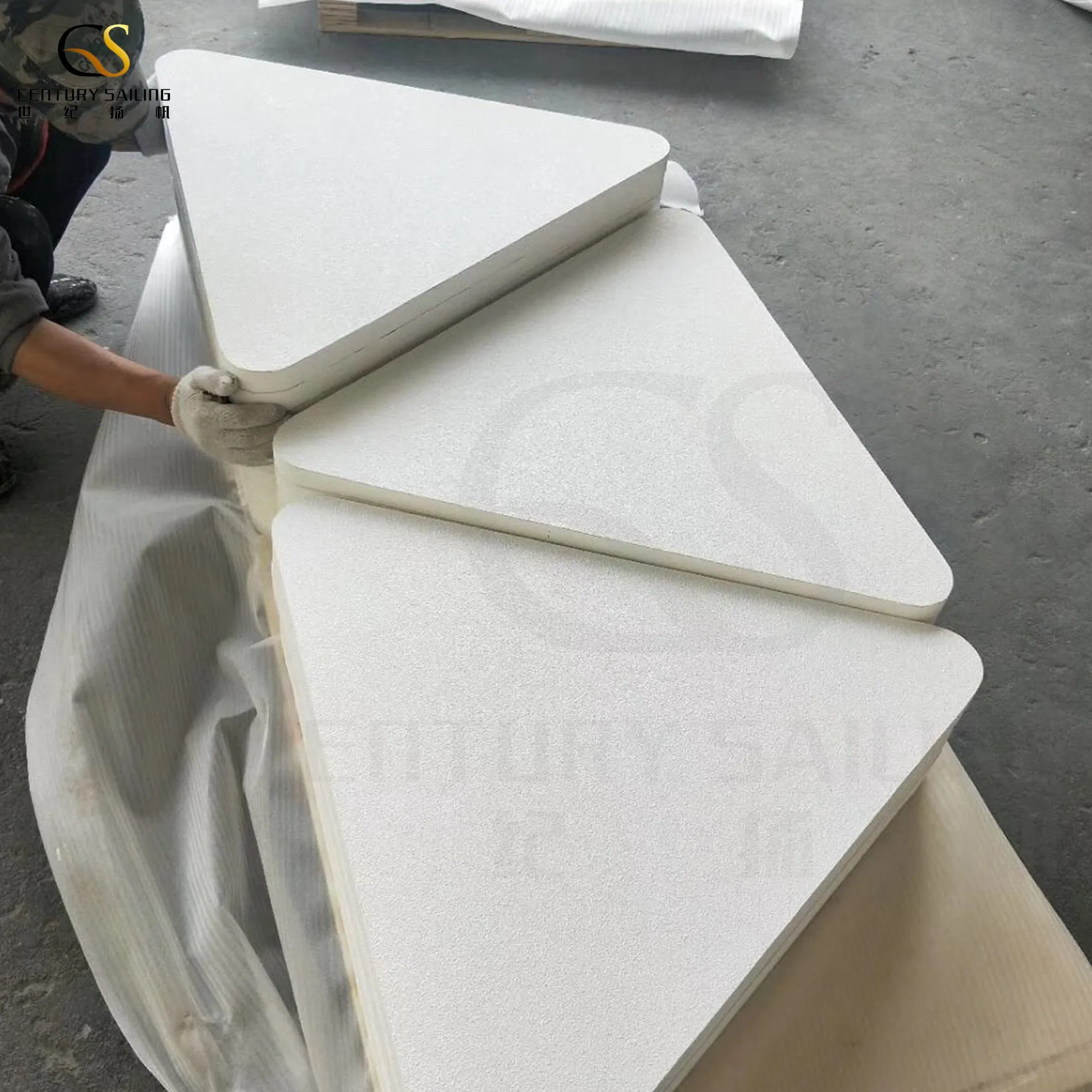 Decoration Materials Fiberglass Ceiling Panels Glass Wool Sound Stop Ceiling for Office