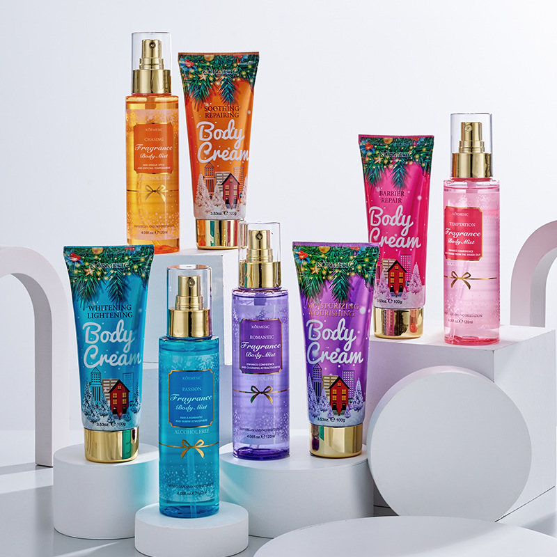 Body Care Christmas Set Box Fragrance for Whole Body