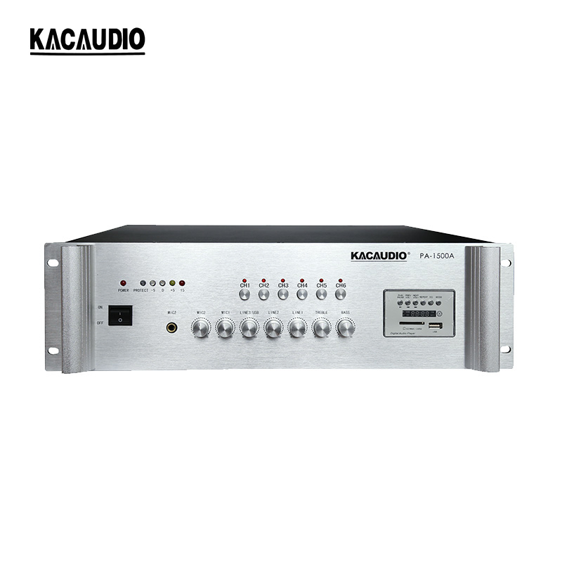 6 Channel 1500 Watt Public Address Hot Sale Power Amplifier with Competitive Price