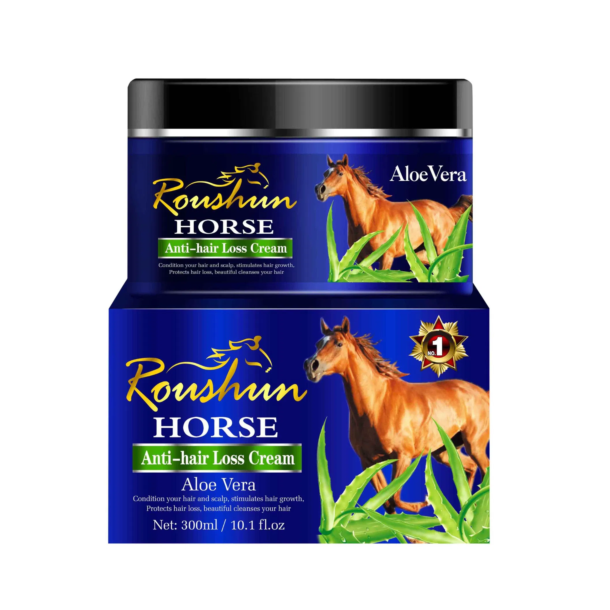 Roushun Horse Anti-Hair Loss Treatment Aloe Vera