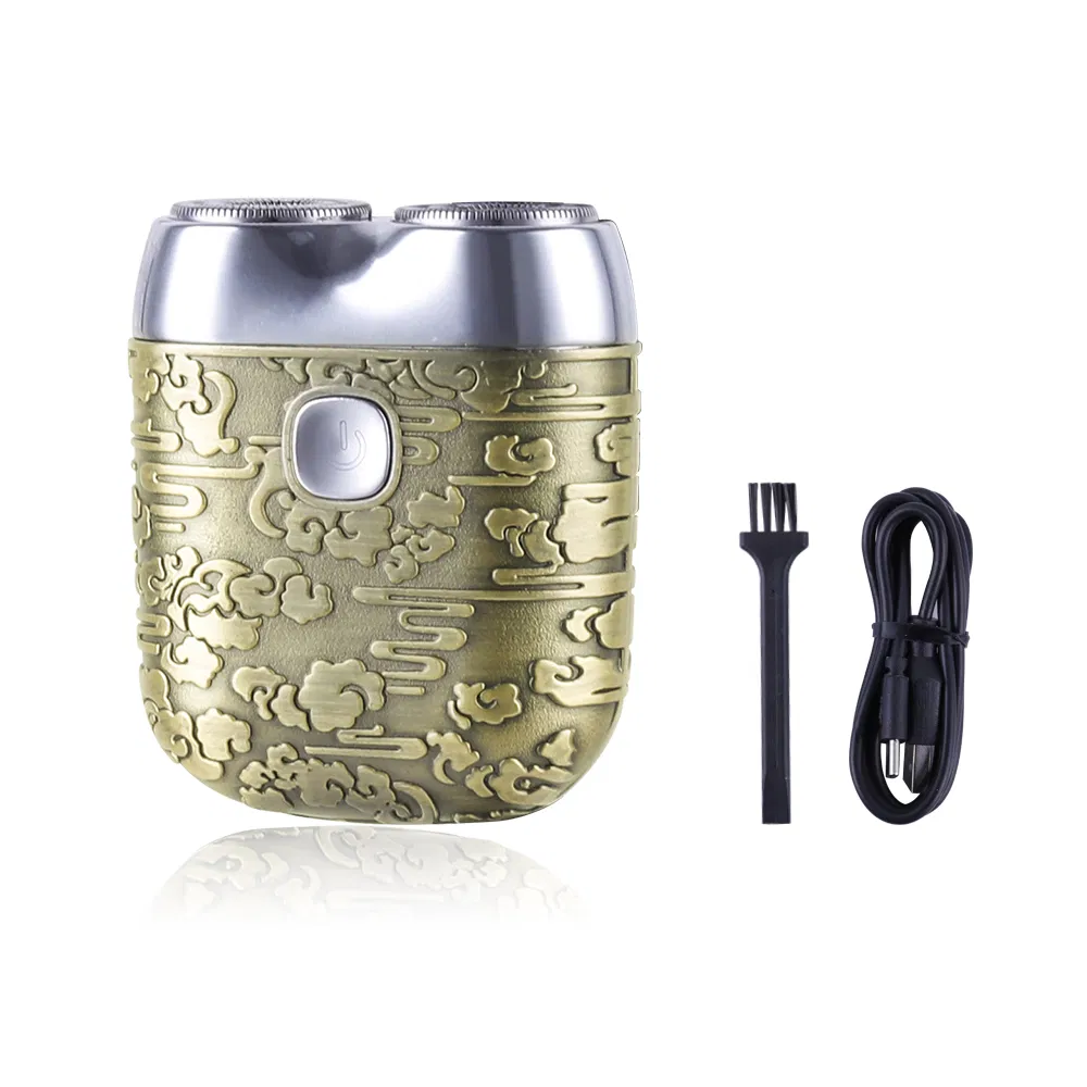 Travel Rechargeable Mini Portable LCD Display Electric Shaver Razor Shaving Machines for Men