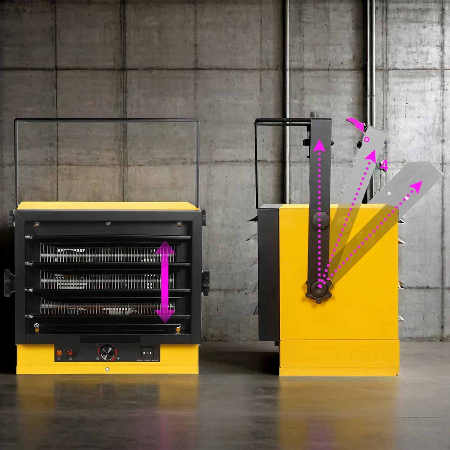 3000 Watts Over Heat Protection Electric Wall Mount Heater