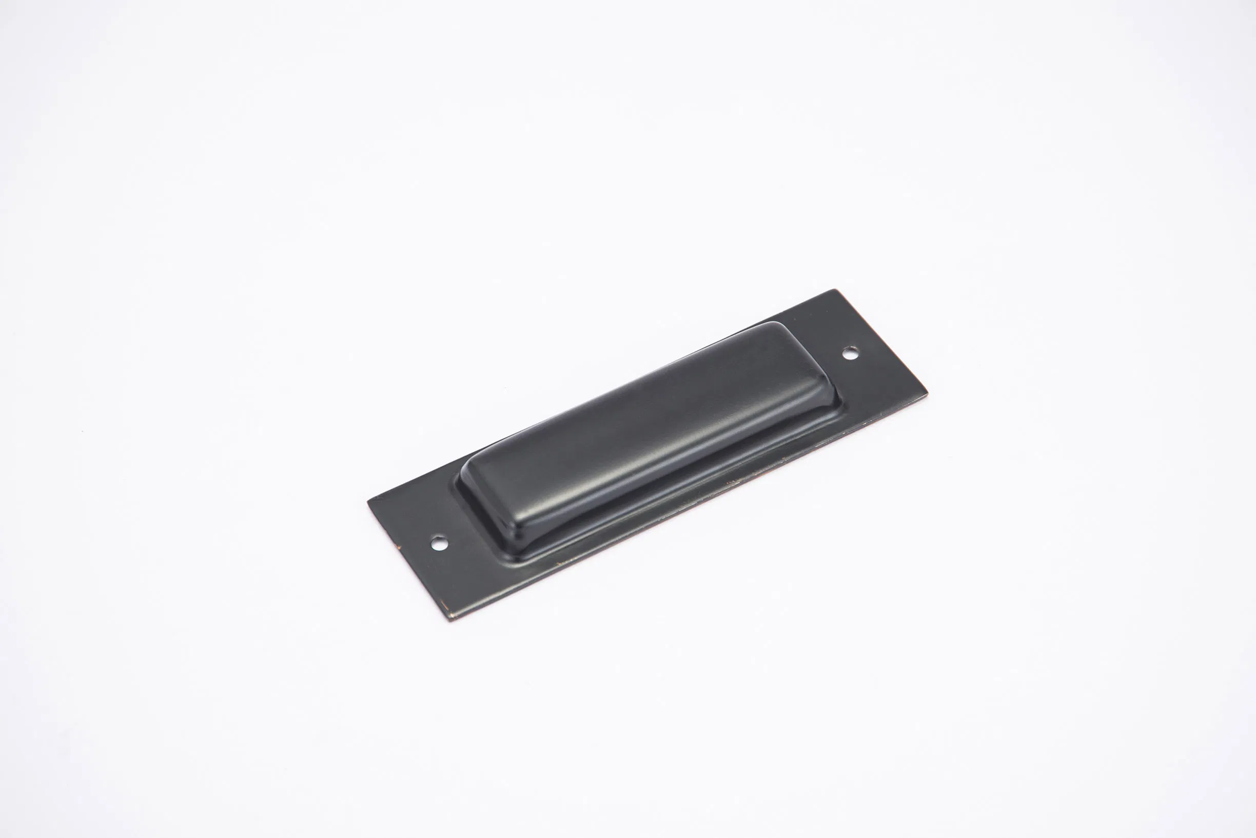Recessed Finger Pulls for Sliding Door, Barn Door Handles Matte Black 165mm