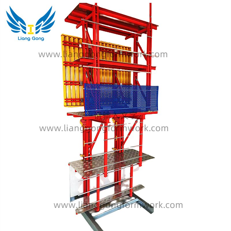 Lianggong Upward & Downward Hydraulic Auto-Climbing Formwork for High-Rise Building