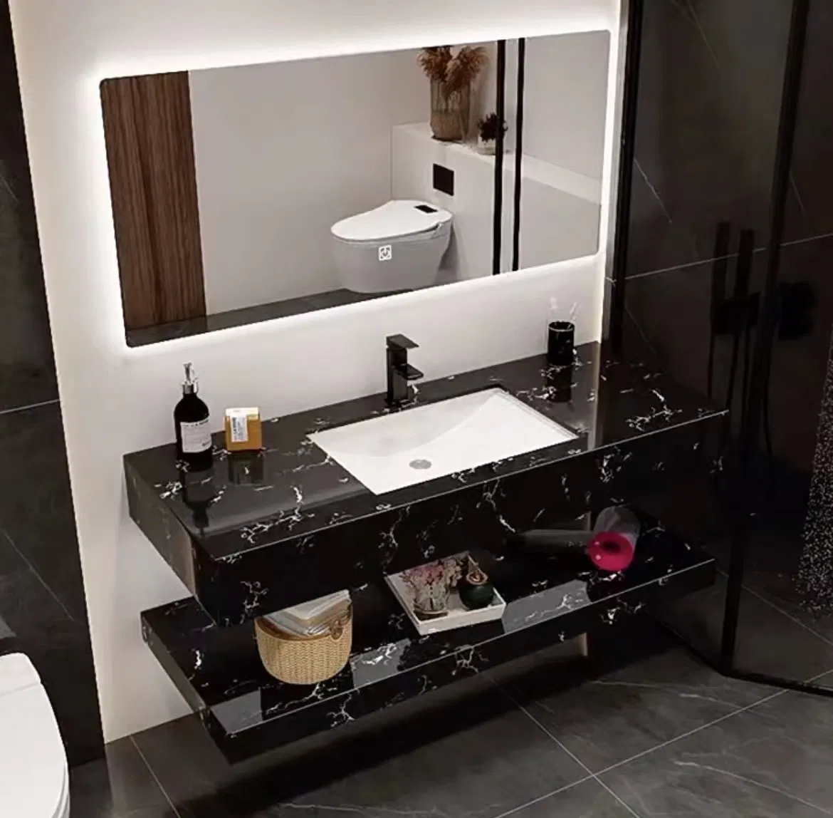 Stylish Low-Cost Acrylic Bathroom Sink for Modern Interiors
