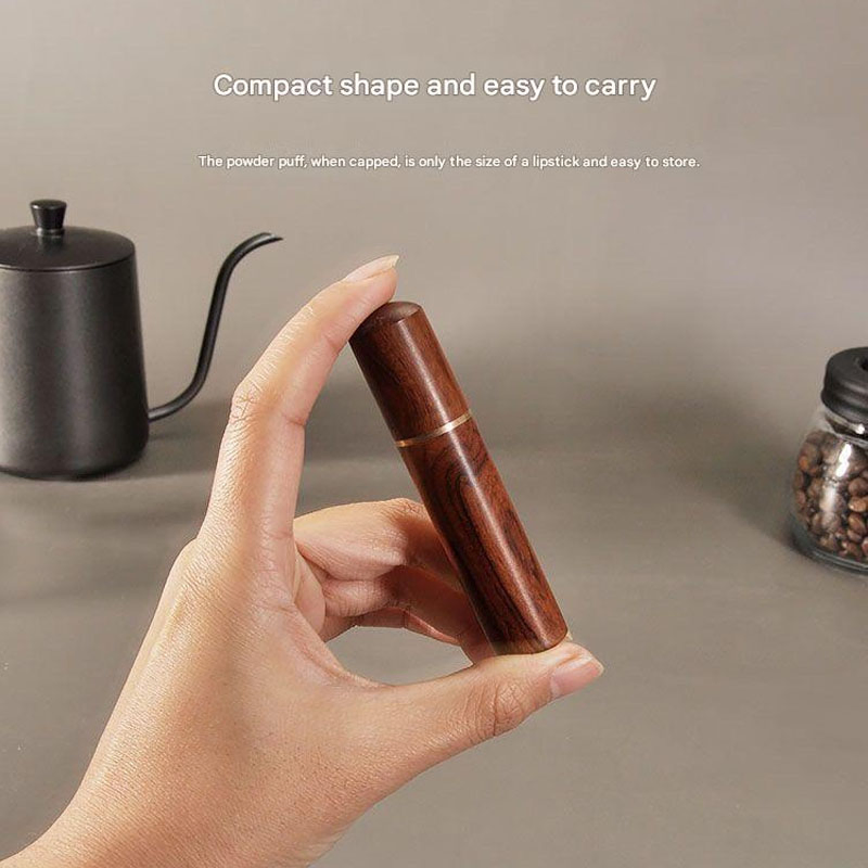 Деревянная мини-мешалка для кофе с иглой для взбивания