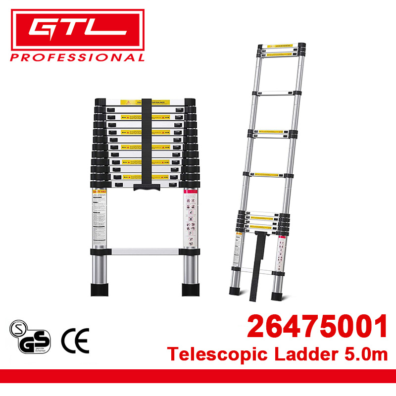 5m Aluminum Multi-Function Foldable Telescopic Ladder (26475001)