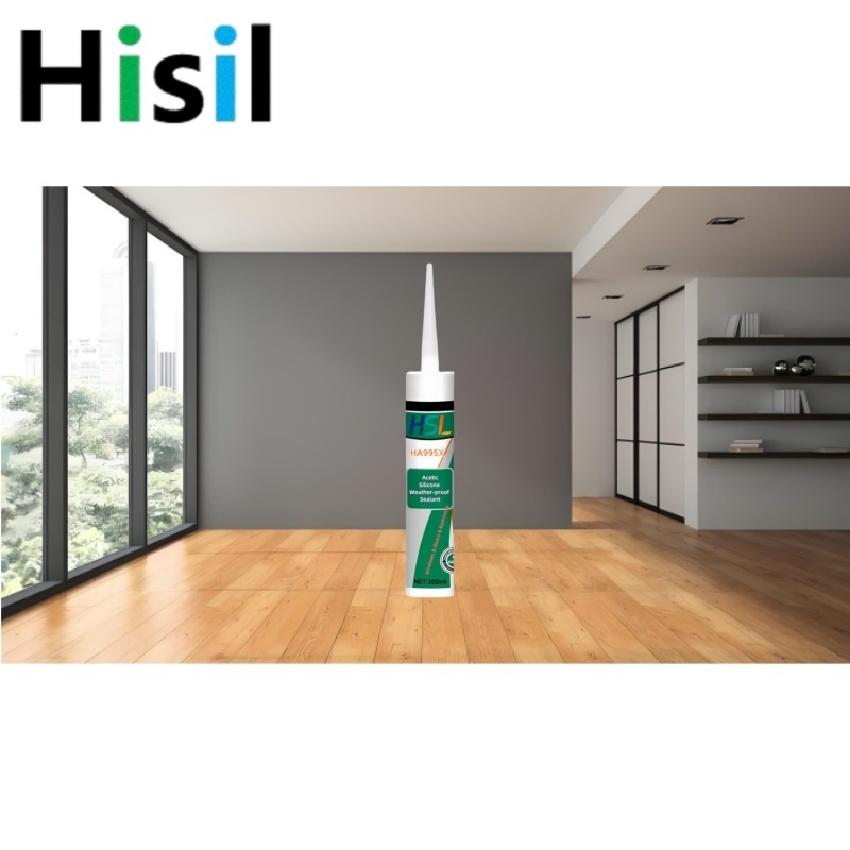 Ultimate Waterproof Silicone Sealant with Acetic Acid Formula for All Surfaces