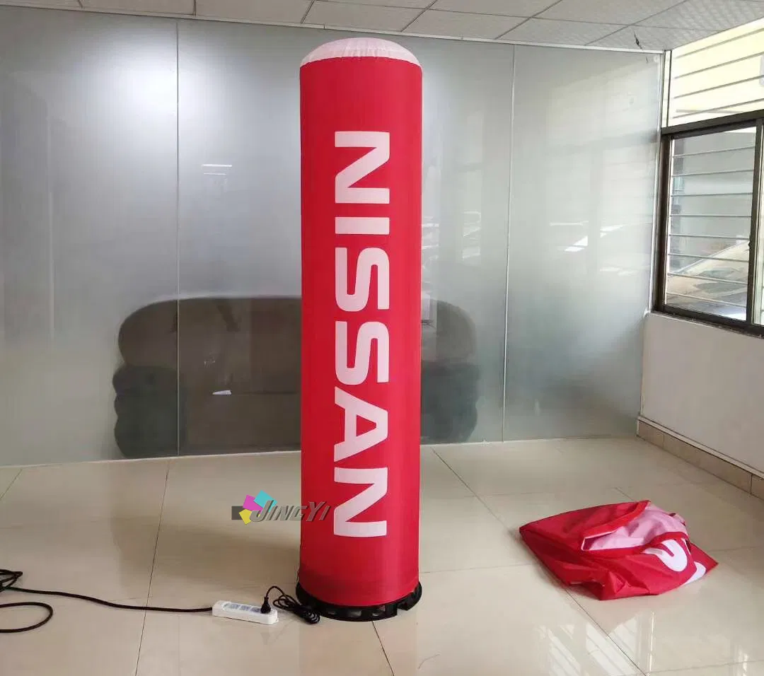 Dye Sublimation Air Inflation Tube Display Column Inflatables for outdoor event