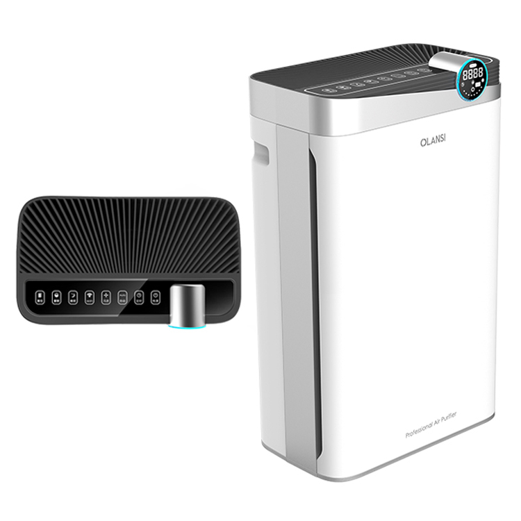 Household Air Purifier Touch Screen UV Light Child Lock HEPA H13 Filter Air Purifier with Humidification
