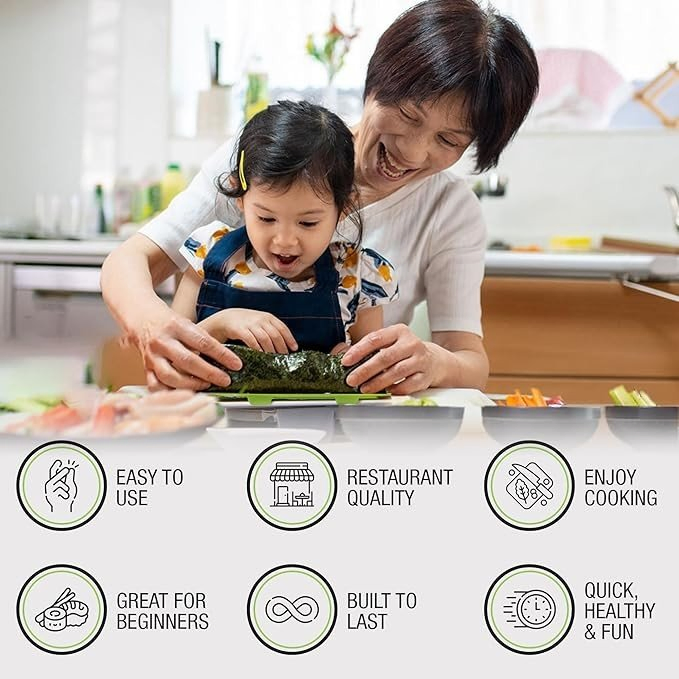 Ultimate Home Sushi Making Kit for Family Fun and Parties