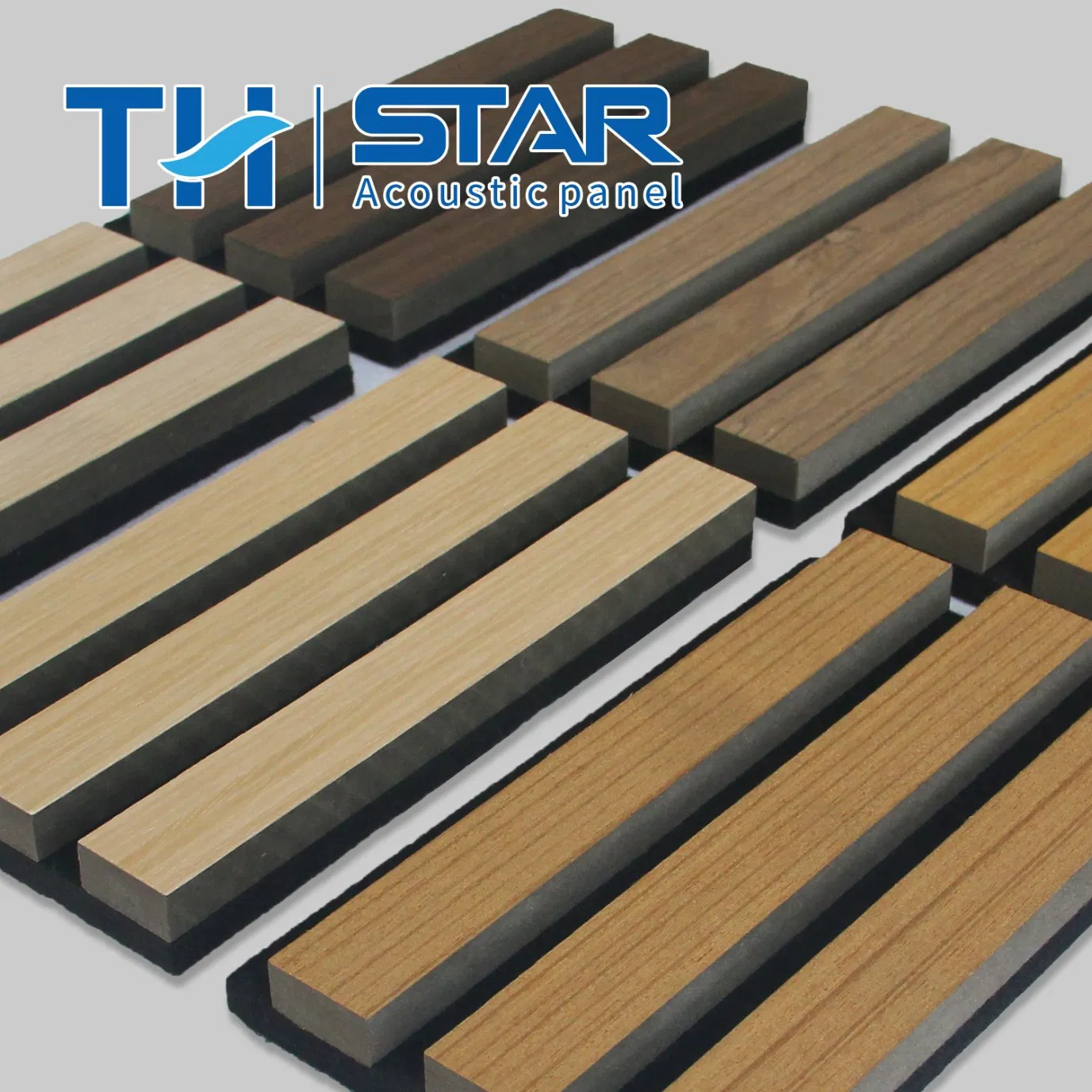 Professional China Manufacture Decorative Material Multi Style Wood Veneer Compact Slats High Quality Soundproof Acousti