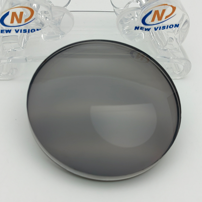 1.523 Sfft Photo Grey Flat Top Bifocal Mineral Pgx Optical Eyeglasses Lens