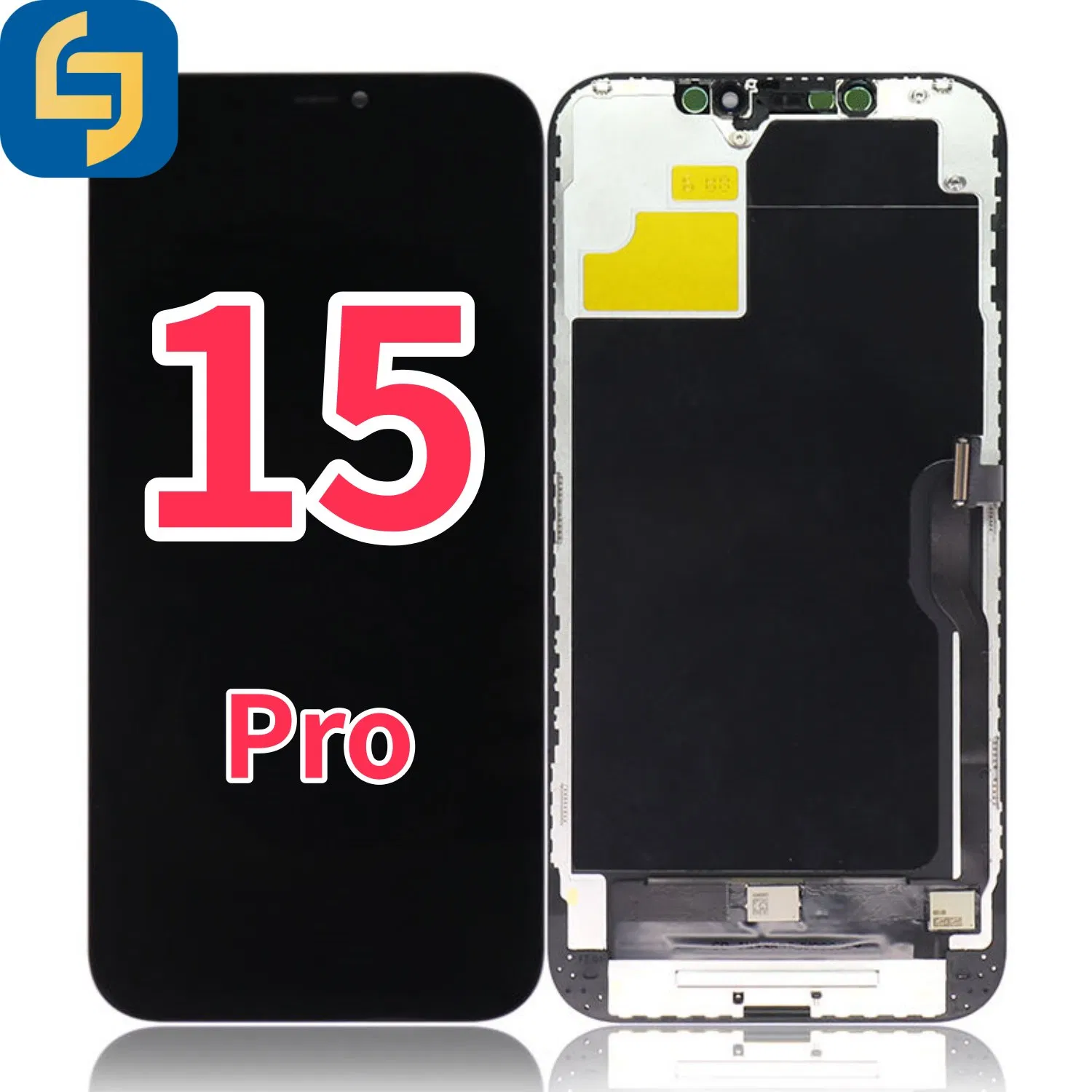 Дисплей для iPhone 15 Pro, 6.07 дюйма, OLED