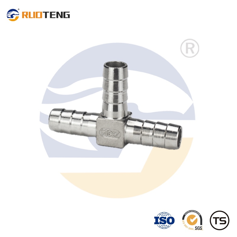 [Ruoteng] 3 Way Hose Fittings SS304 316 Stainless Steel Tee Fittings