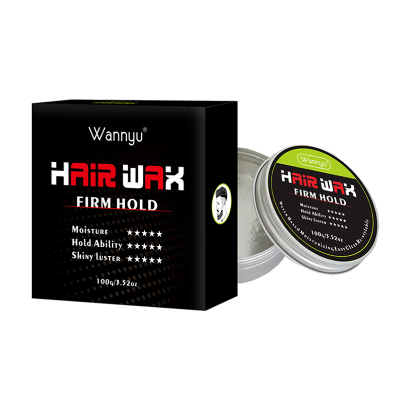 Factory Best Selling Wholesale Natural Formula Moisturizing Feature Firmly Hold Long Lasting Fragrant Private Label Hair Wax