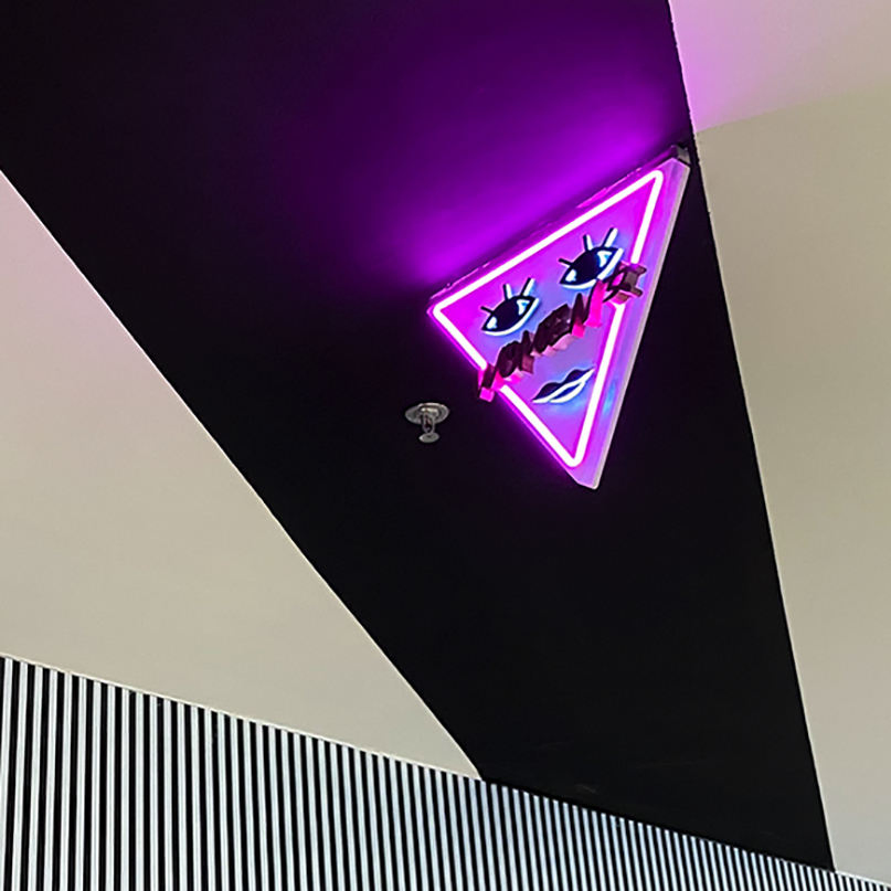 Toilet Electronic LED Guide Sign