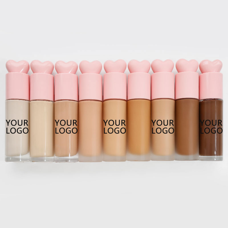 Makeup Cosmetics Vegan 30 Colors Full Coverage Liquid Foundation