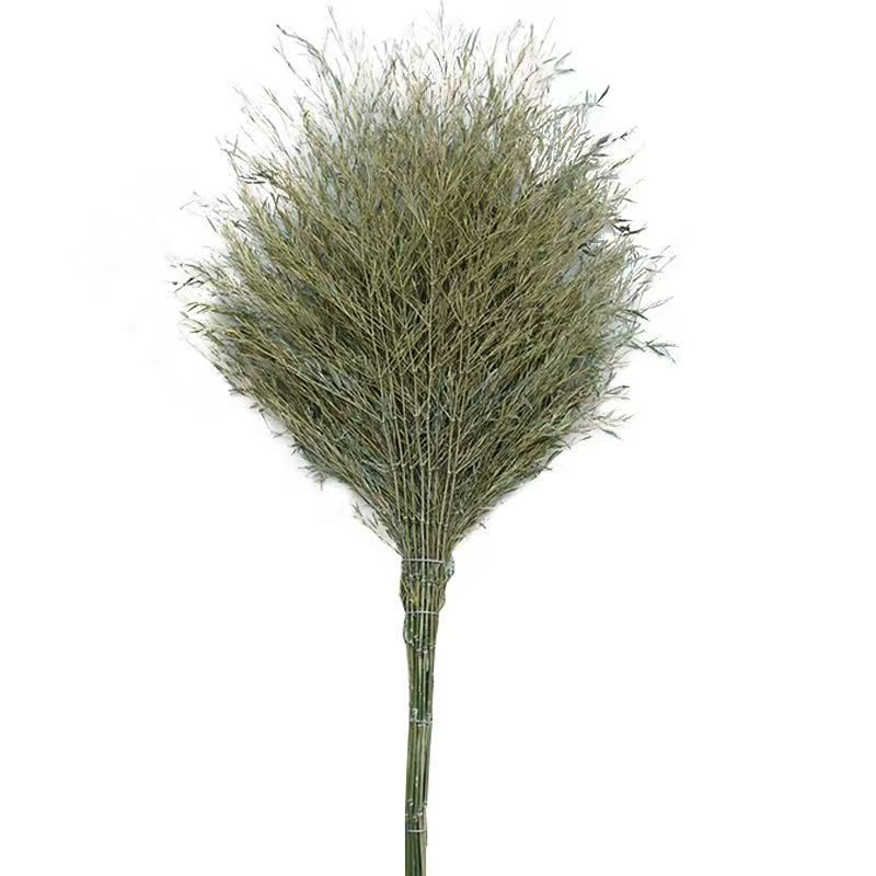 Heavy Duty Old Bamboo Broom for Outdoor Street Cleaning