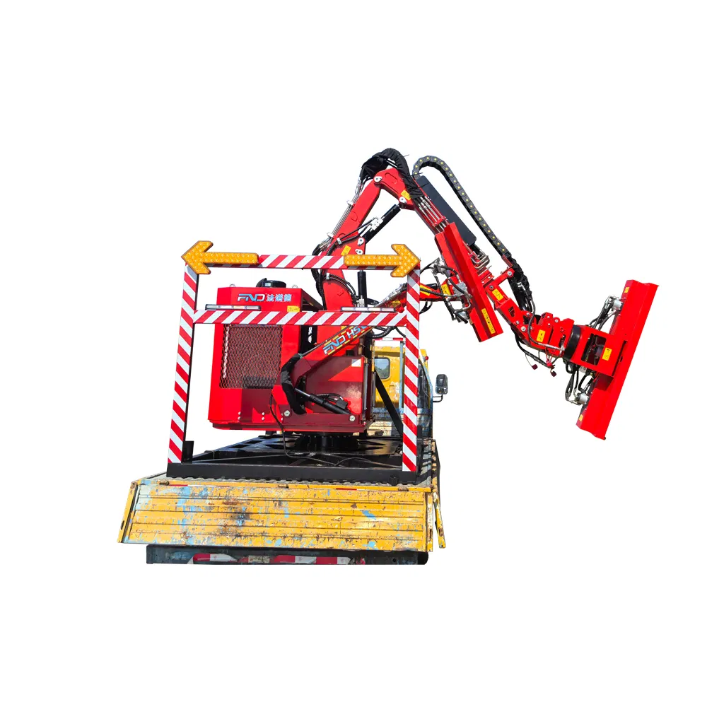 Powerful Hydraulic Hedge Cutter with LCD Display for Highway Use