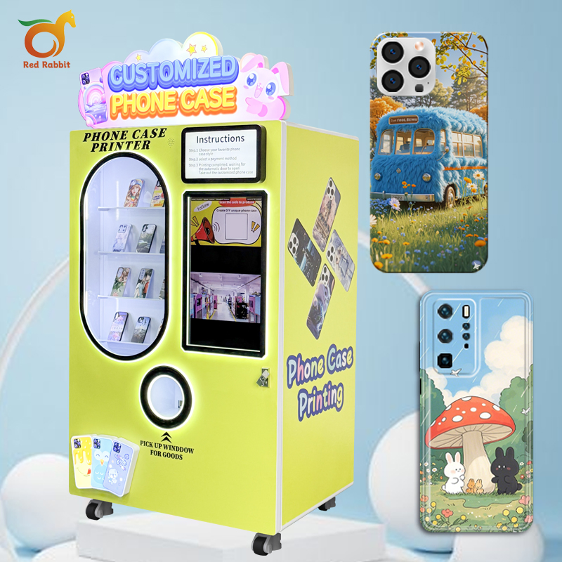 Recommend Fashionable Design New Materials Intelligent UV Phone Case Printing Vending Machine