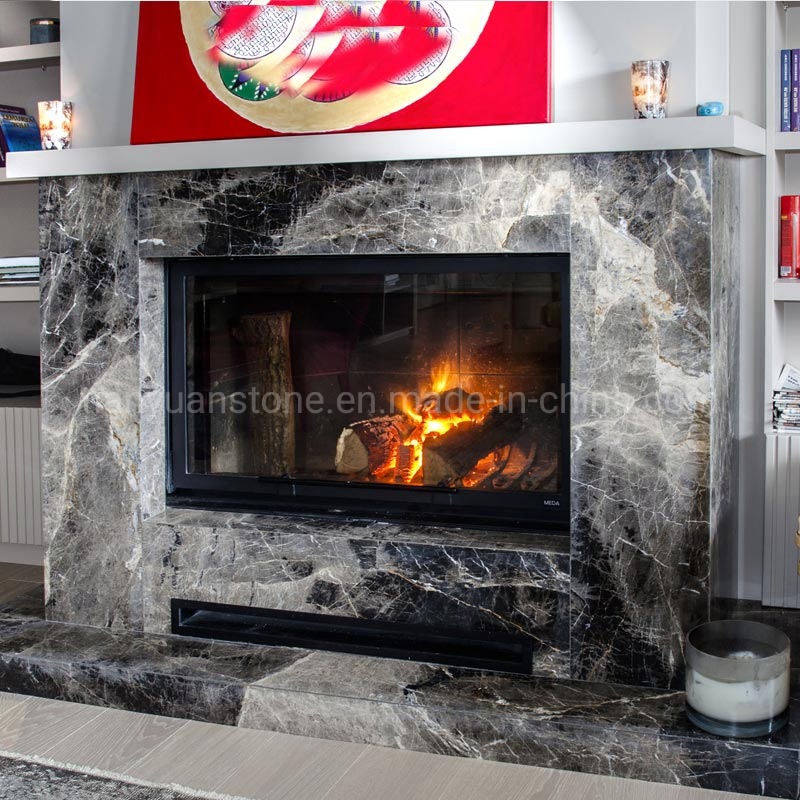 Marble Fireplace, Decorative Cheap Marble Fireplace Mantel, Marble Fireplace Frame