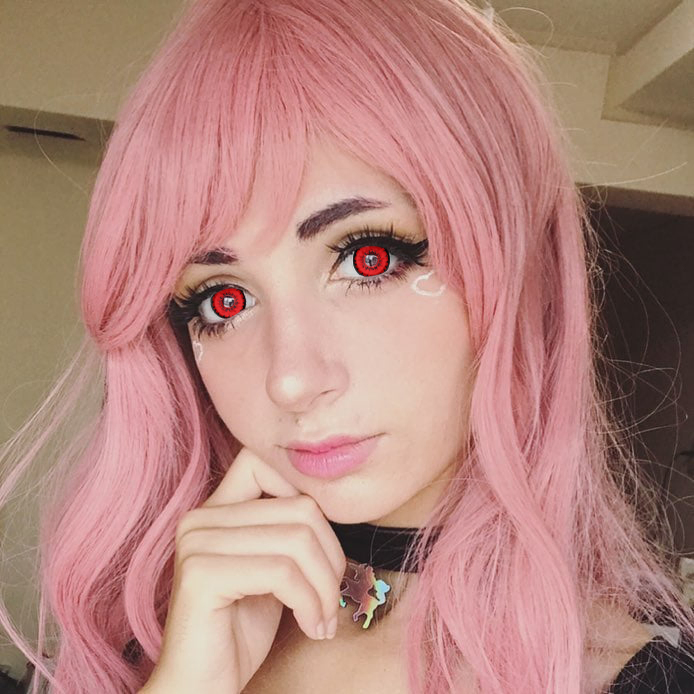 Cosplay Anime Eyes Lens Multicolored Contact Lenses Halloween Pupils Colored Contact Lens for Eyes