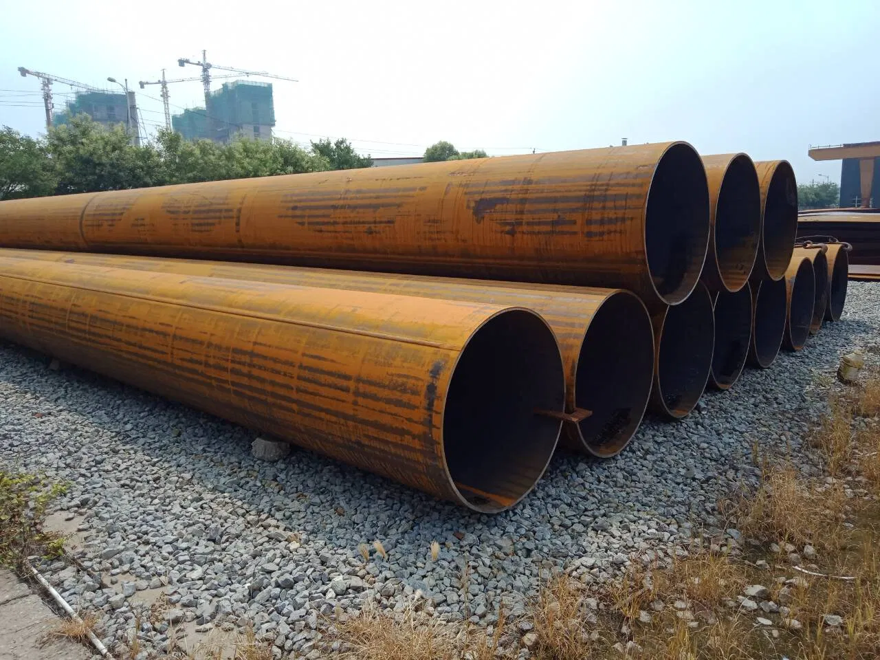 En10025 S275 S355 LSAW Steel Casing Pipe