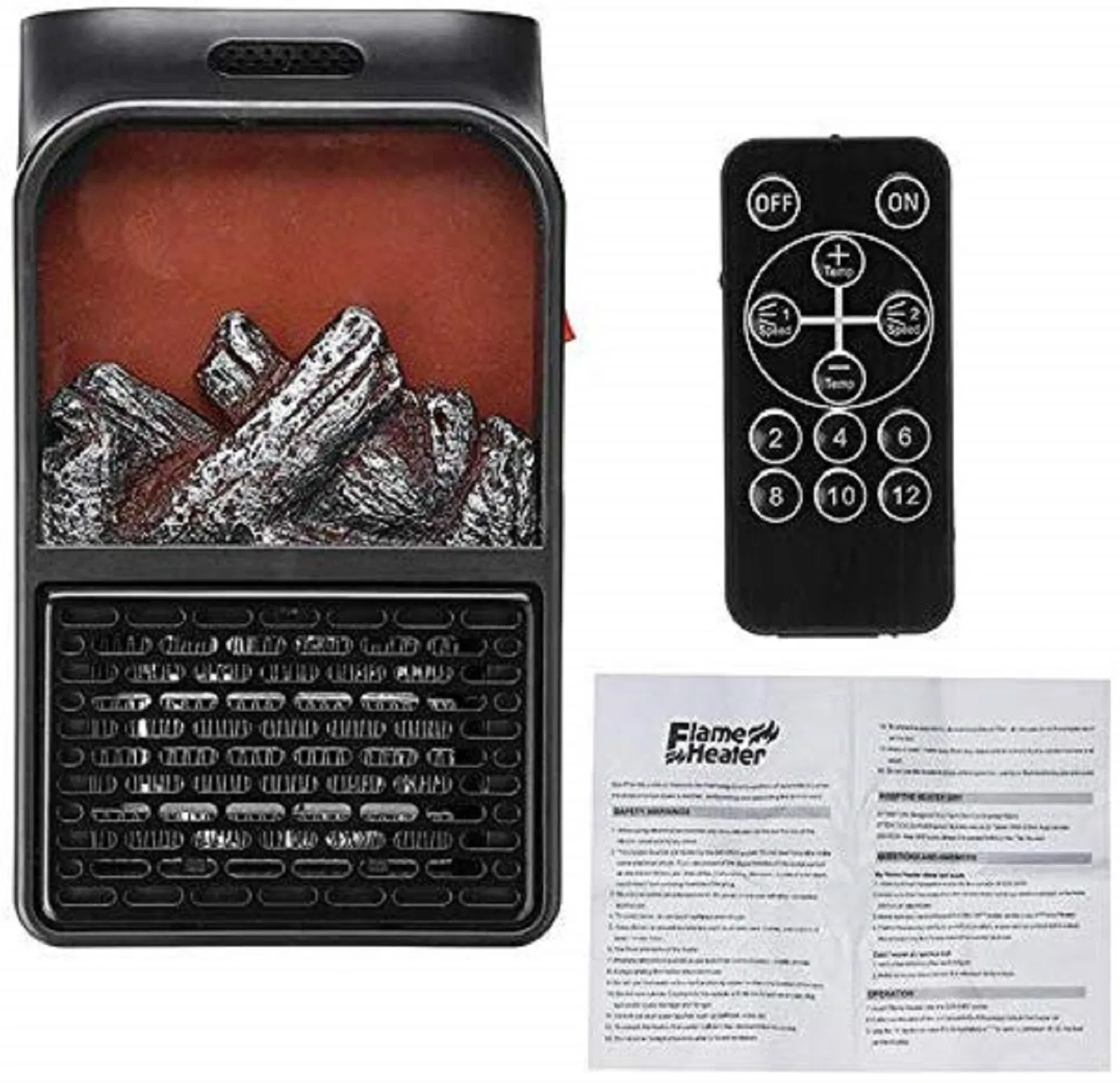 Ce Approved Electric Wall Heater Mini Portable China Factory